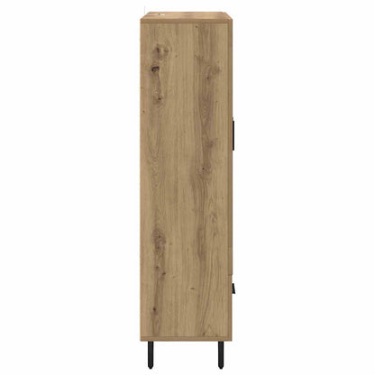vidaXL Highboard Artisan-Eiche 69,5 x 31 x 115 cm Holzwerkstoff