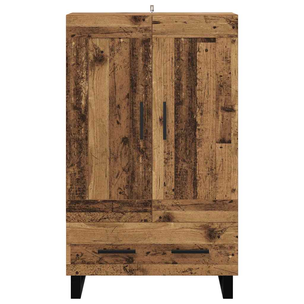 vidaXL Highboard Altholz 69,5 x 31 x 115 cm Holzwerkstoff