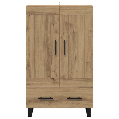 vidaXL Highboard Artisan-Eiche 69,5 x 31 x 115 cm Holzwerkstoff