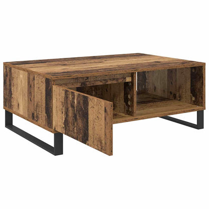 vidaXL Couchtisch Altholz 90 x 60 x 35 cm Holzwerkstoff