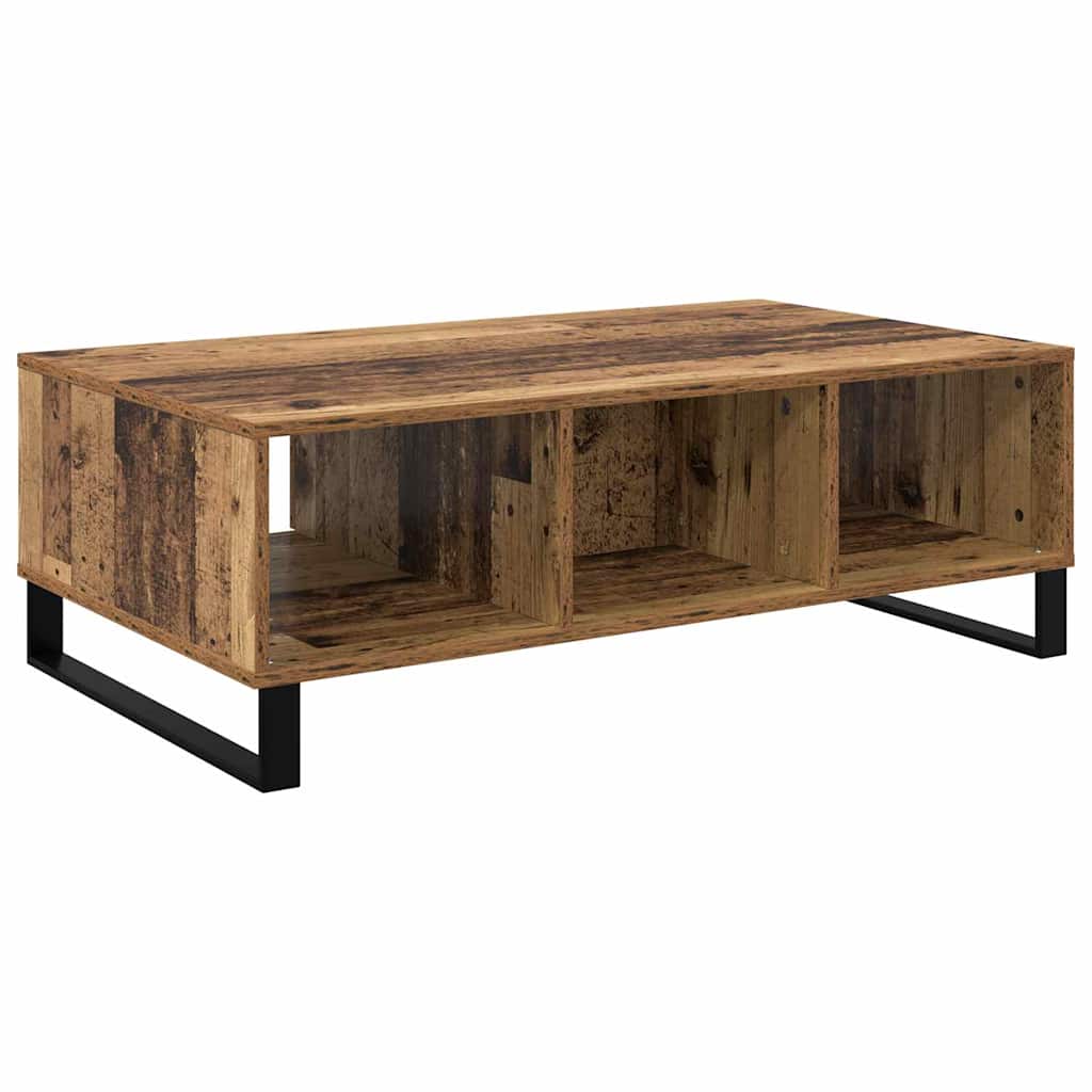 Couchtisch Altholz 104 x 60 x 35 cm Holzwerkstoff