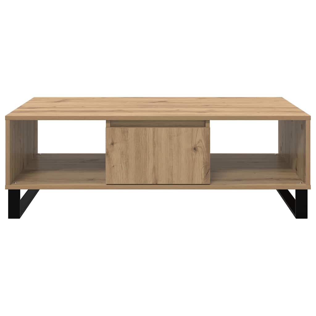 vidaXL Couchtisch Artisan-Eiche 104 x 60 x 35 cm Holzwerkstoff