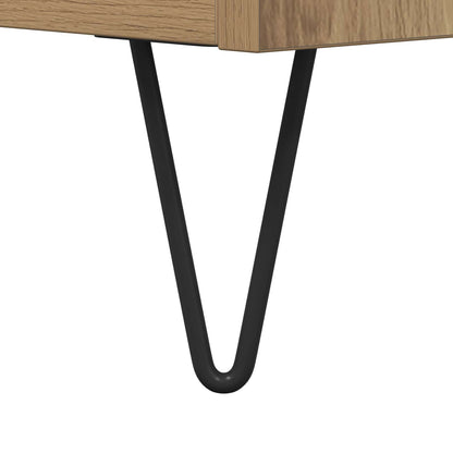 vidaXL Sideboard Artisan-Eiche 60 x 35 x 70 cm Holzwerkstoff