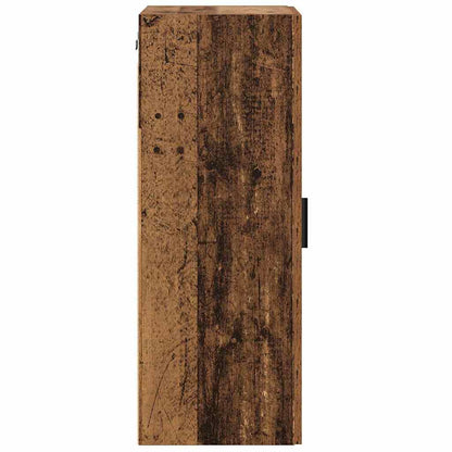 vidaXL Wandschrank Altholz 34,5 x 34 x 90 cm Holzwerkstoff