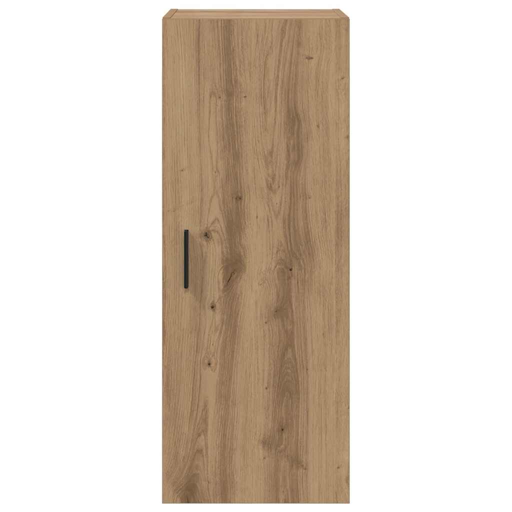 vidaXL Wandschrank Artisan-Eiche 34,5 x 34 x 90 cm Holzwerkstoff