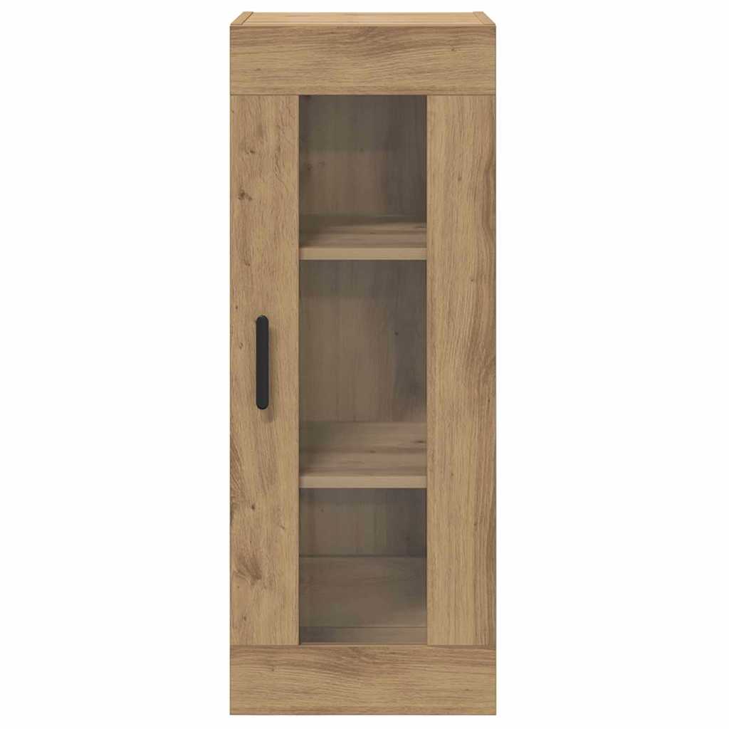 vidaXL Wandschrank Artisan-Eiche 34,5 x 34 x 90 cm