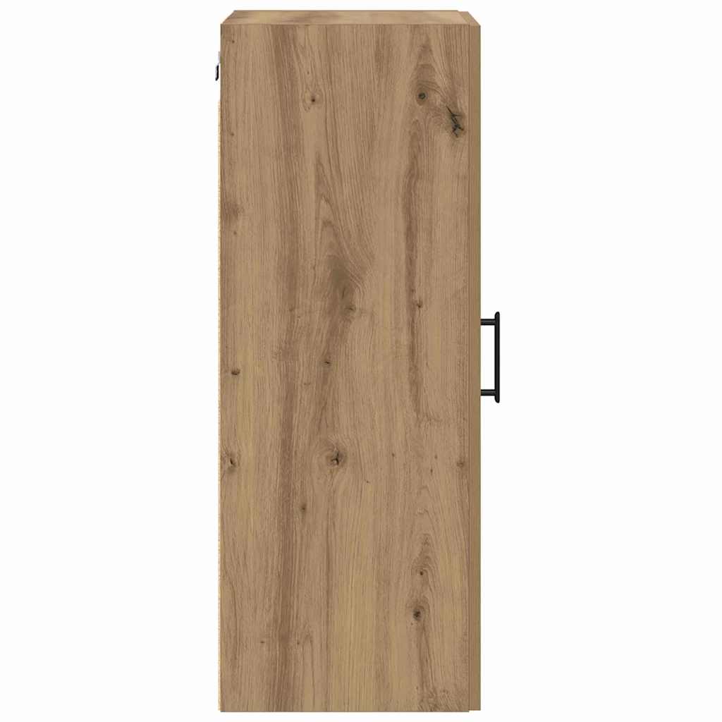 vidaXL Wandschrank Artisan-Eiche 34,5 x 34 x 90 cm
