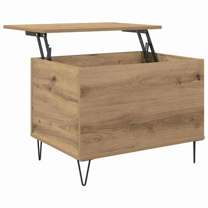 vidaXL Couchtisch Artisan-Eiche 60 x 44,5 x 45 cm Holzwerkstoff