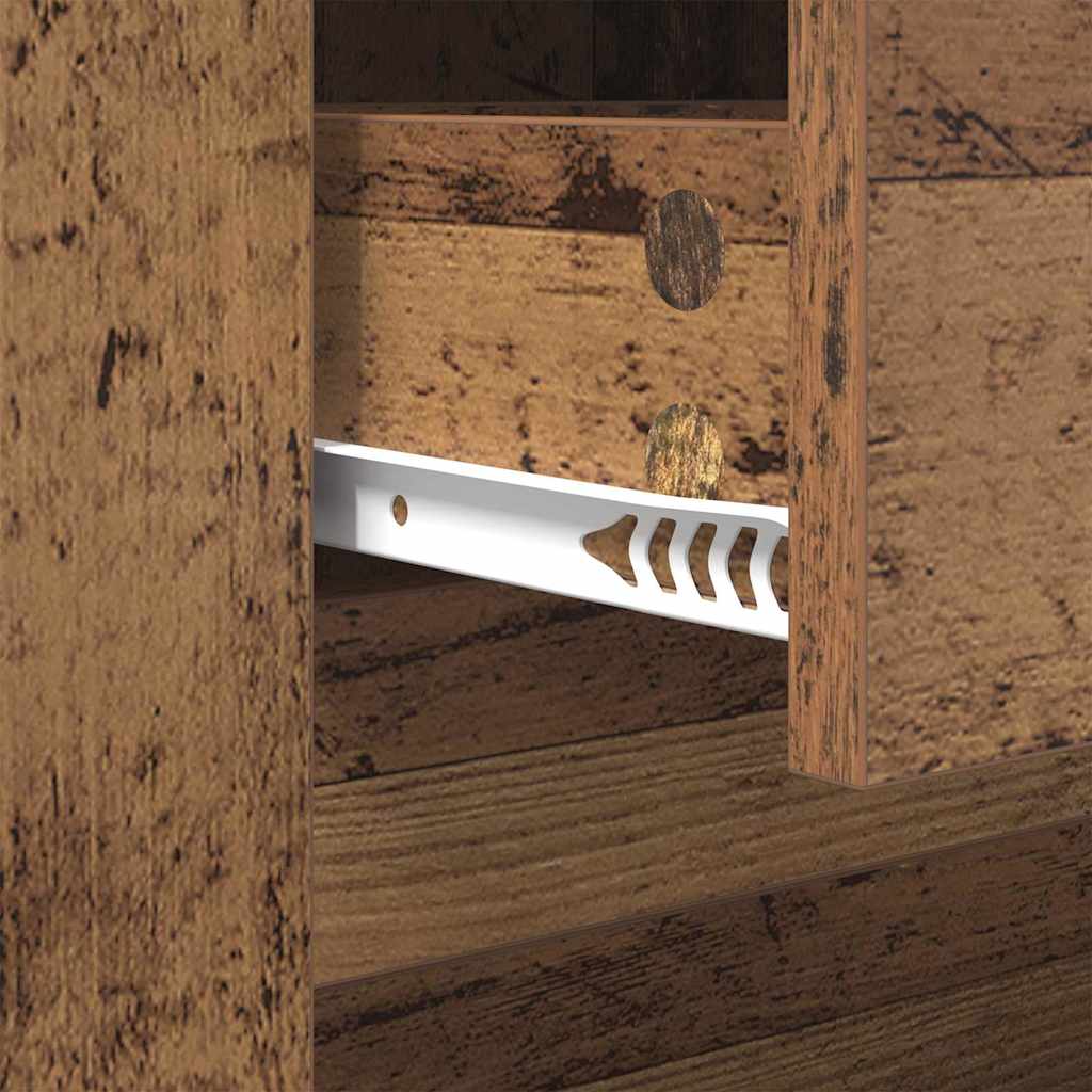 vidaXL Couchtisch Altholz 102 x 44,5 x 50 cm Holzwerkstoff