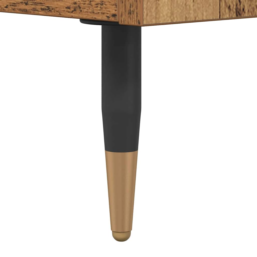vidaXL Couchtisch Altholz 102 x 44,5 x 50 cm Holzwerkstoff