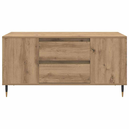 vidaXL Couchtisch Artisan-Eiche 102 x 44,5 x 50 cm Holzwerkstoff