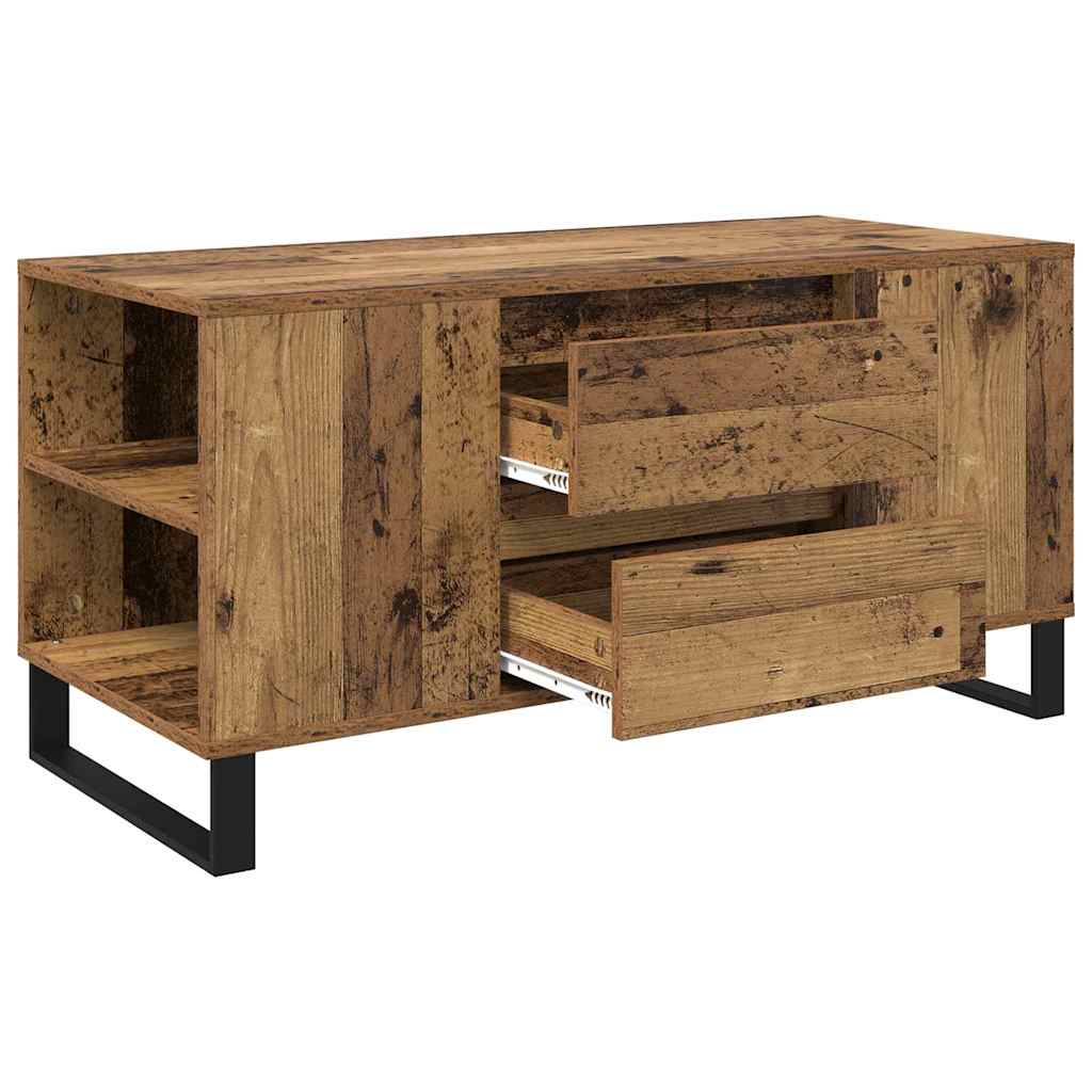 Couchtisch Altholz 102 x 44,5 x 50 cm Holzwerkstoff