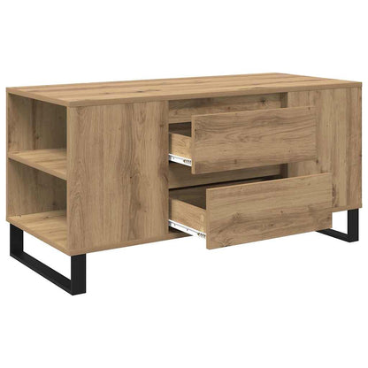 Couchtisch Artisan-Eiche 102 x 44,5 x 50 cm Holzwerkstoff