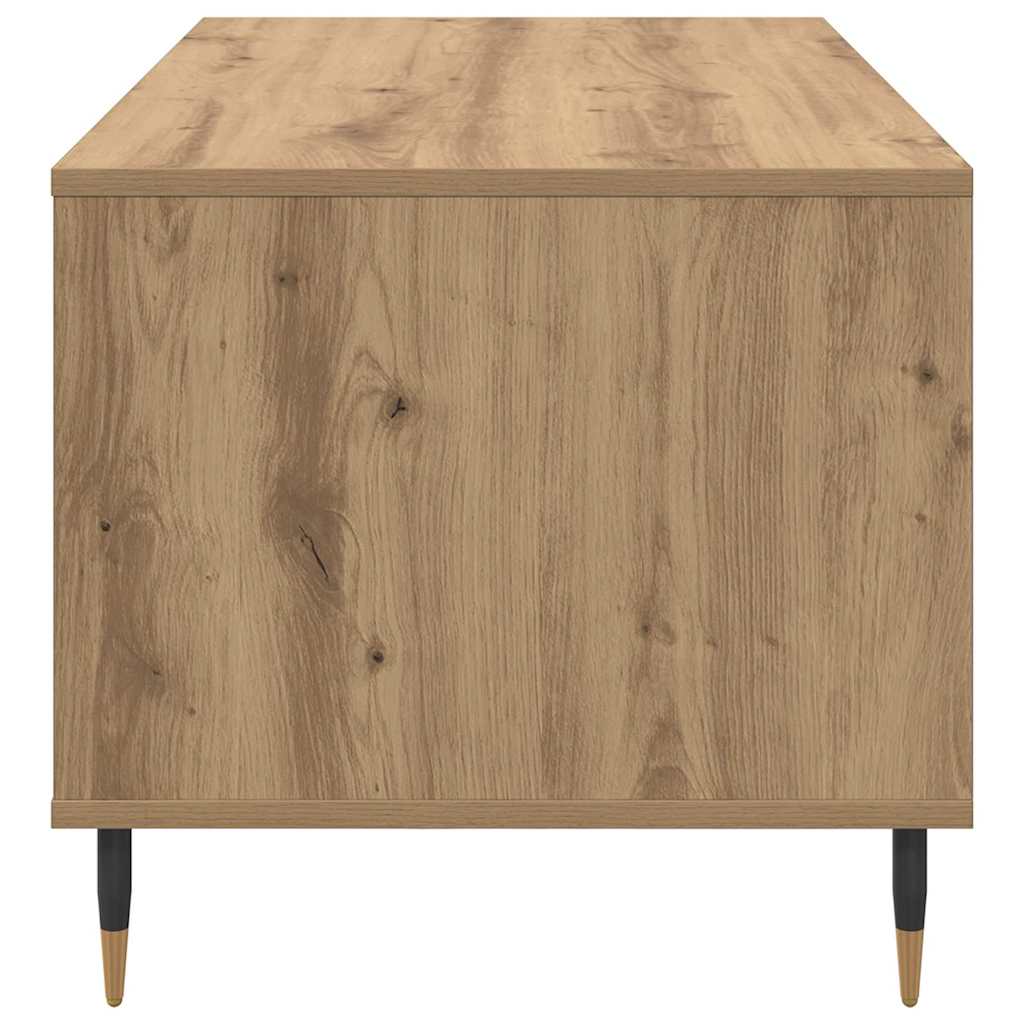 vidaXL Couchtisch Artisan-Eiche 90 x 49 x 45 cm Holzwerkstoff
