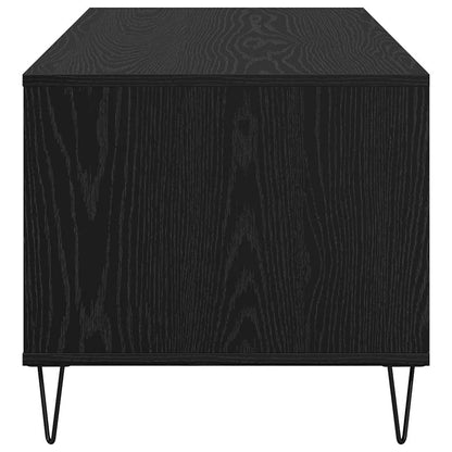 vidaXL Couchtisch Schwarz Eichen-Optik 90 x 49 x 45 cm Holzwerkstoff
