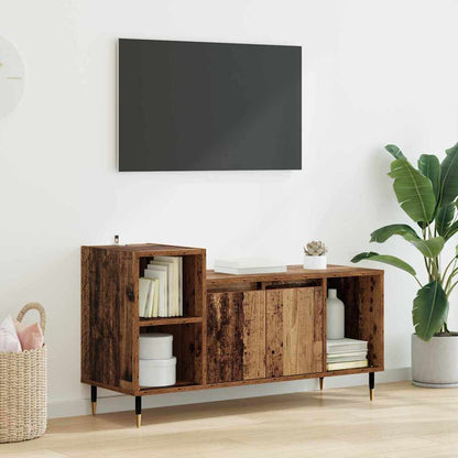 vidaXL TV-Schränk Altholz 100 x 35 x 55 cm Holzwerkstoff