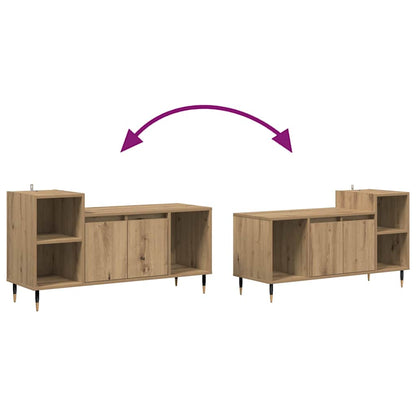 vidaXL TV-Schränk Artisan-Eiche 100 x 35 x 55 cm Holzwerkstoff