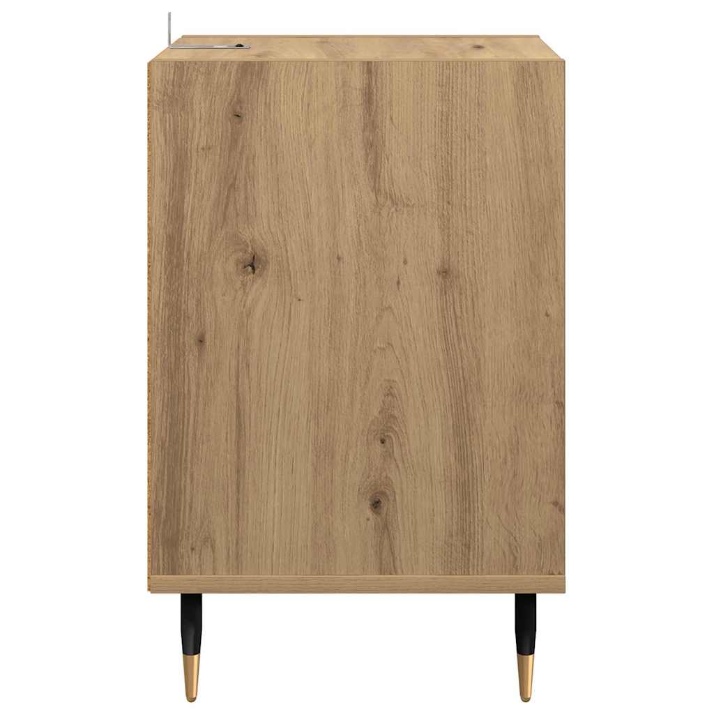 vidaXL TV-Schränk Artisan-Eiche 100 x 35 x 55 cm Holzwerkstoff