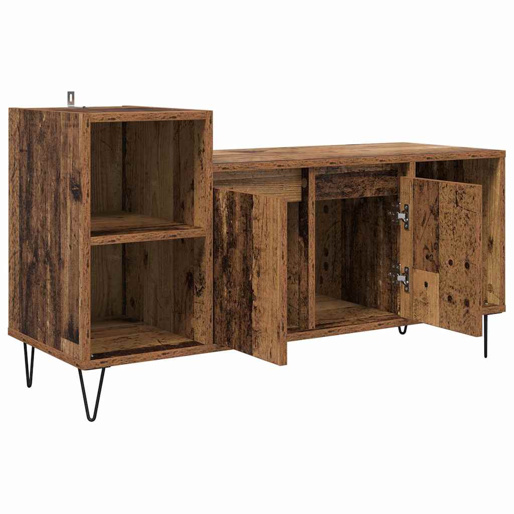 vidaXL TV-Schränk Altholz 100 x 35 x 55 cm Holzwerkstoff