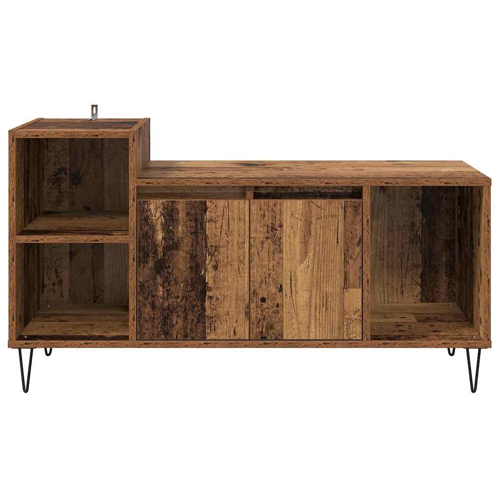 vidaXL TV-Schränk Altholz 100 x 35 x 55 cm Holzwerkstoff