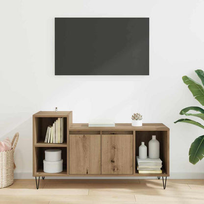 vidaXL TV-Schränk Artisan-Eiche 100 x 35 x 55 cm Holzwerkstoff