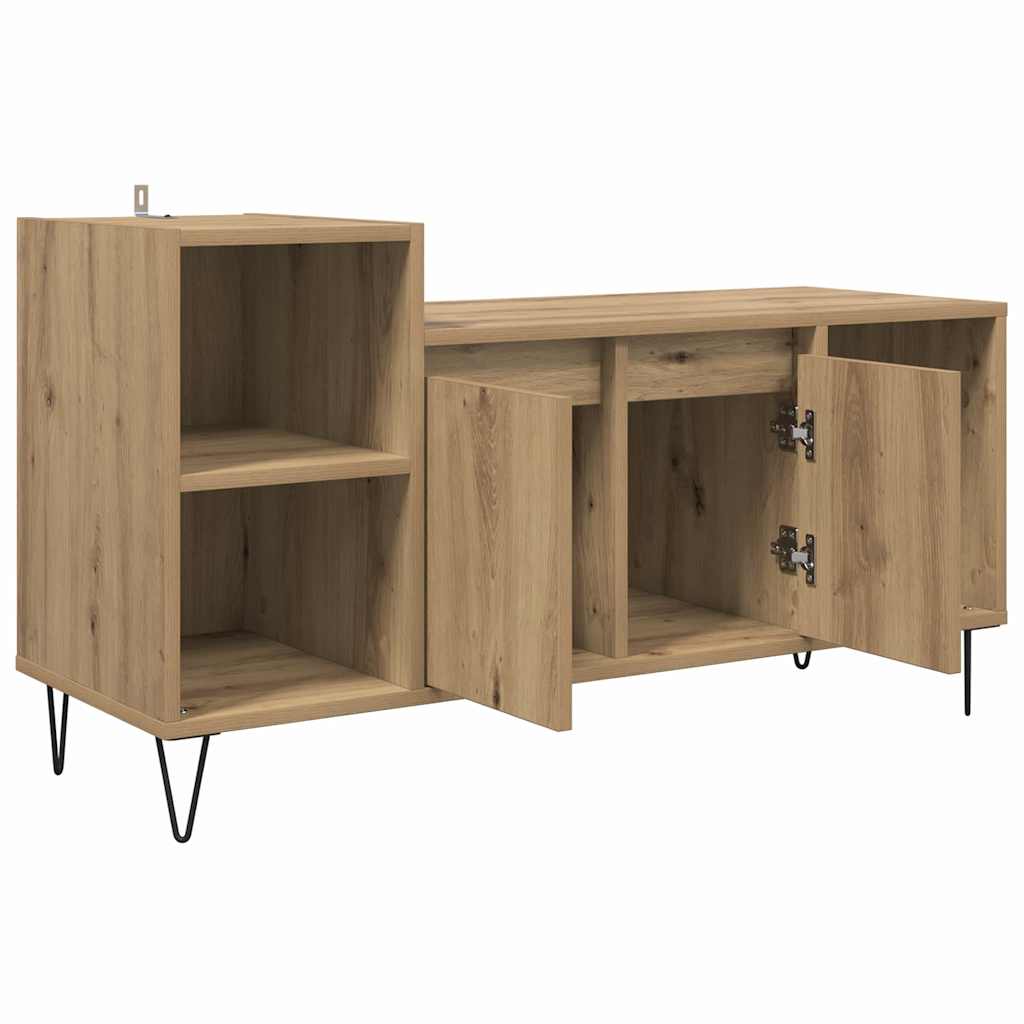 vidaXL TV-Schränk Artisan-Eiche 100 x 35 x 55 cm Holzwerkstoff