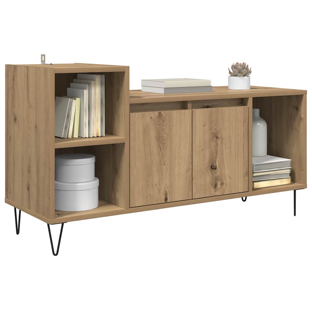 vidaXL TV-Schränk Artisan-Eiche 100 x 35 x 55 cm Holzwerkstoff