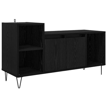 vidaXL TV-Schränk Schwarz Eichen-Optik 100 x 35 x 55 cm Holzwerkstoff