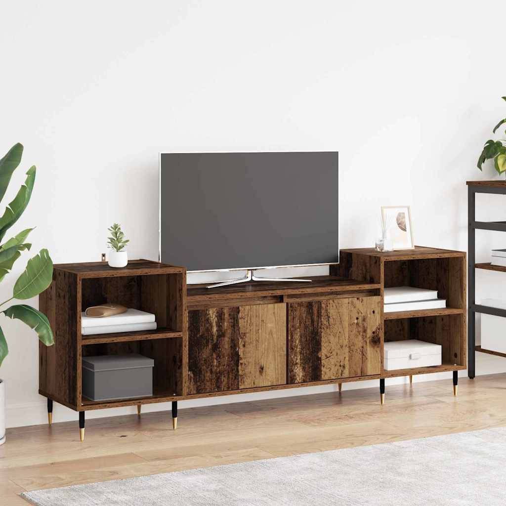 vidaXL TV-Schränk Altholz 160 x 35 x 55 cm Holzwerkstoff
