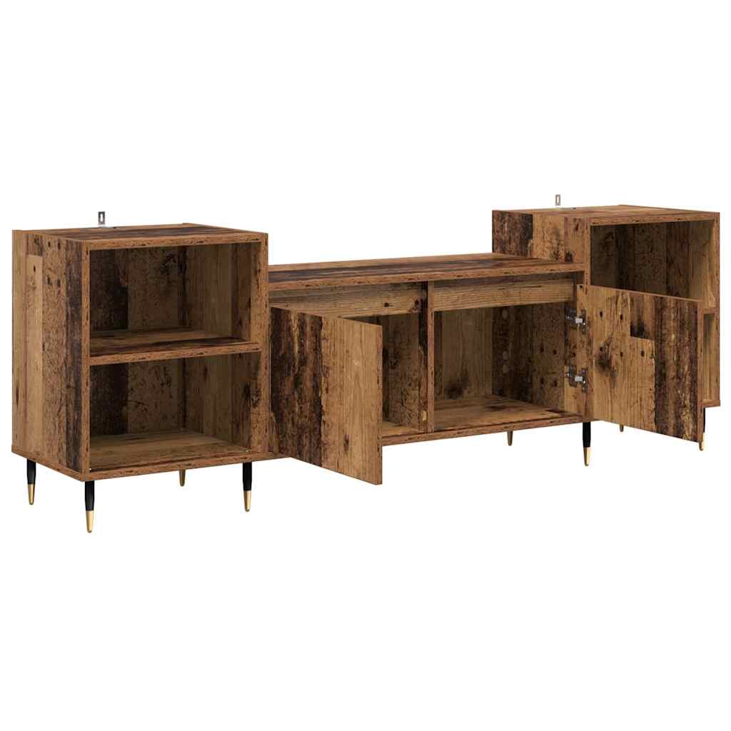 vidaXL TV-Schränk Altholz 160 x 35 x 55 cm Holzwerkstoff