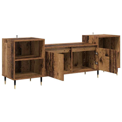vidaXL TV-Schränk Altholz 160 x 35 x 55 cm Holzwerkstoff