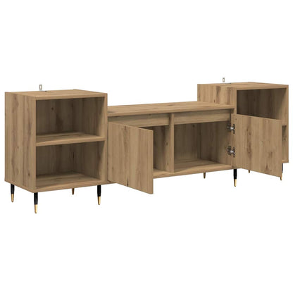 vidaXL TV-Schränk Artisan-Eiche 160 x 35 x 55 cm Holzwerkstoff