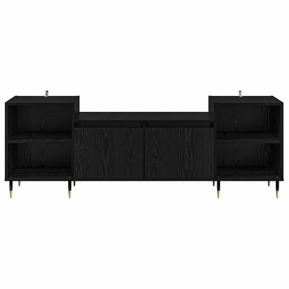 vidaXL TV-Schränk Schwarz Eichen-Optik 160 x 35 x 55 cm Holzwerkstoff