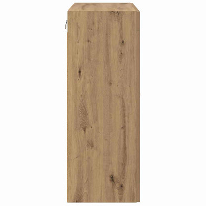 vidaXL Wandschrank Artisan-Eiche 69,5 x 34 x 90 cm