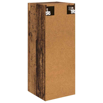 vidaXL Wandschrank Altholz 34,5 x 34 x 90 cm Holzwerkstoff