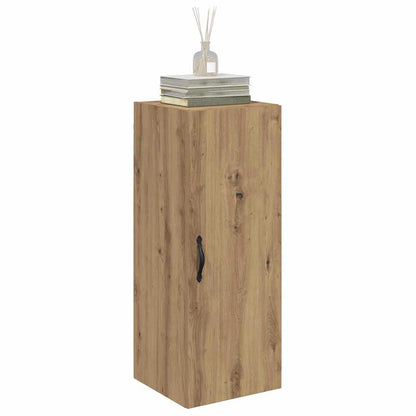 vidaXL Wandschrank Artisan-Eiche 34,5 x 34 x 90 cm Holzwerkstoff