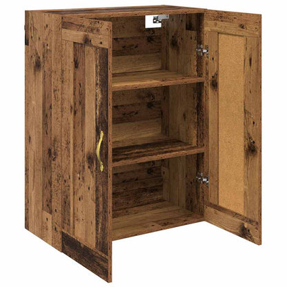 vidaXL Wandschrank Altholz 69,5 x 34 x 90 cm Holzwerkstoff