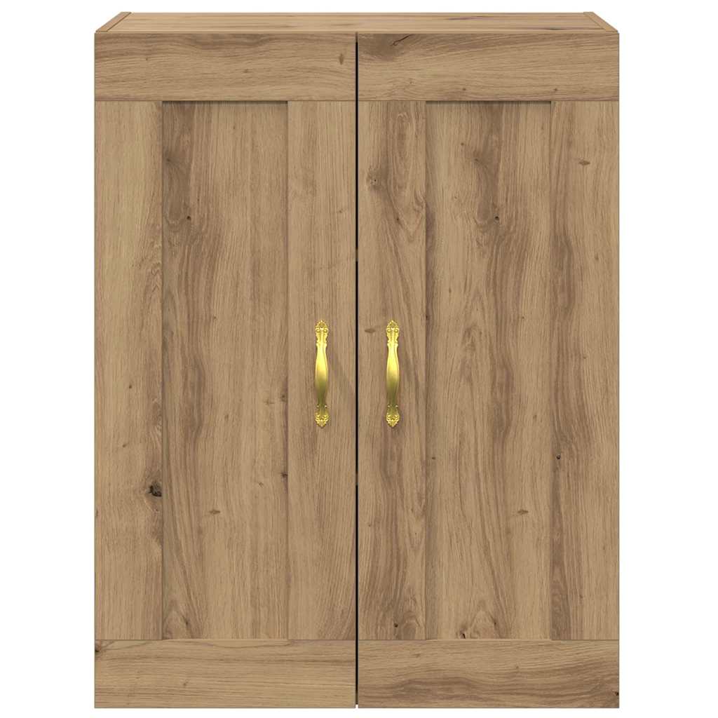 vidaXL Wandschrank Artisan-Eiche 69,5 x 34 x 90 cm Holzwerkstoff