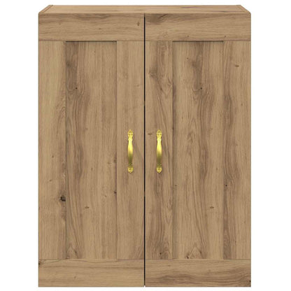 vidaXL Wandschrank Artisan-Eiche 69,5 x 34 x 90 cm Holzwerkstoff