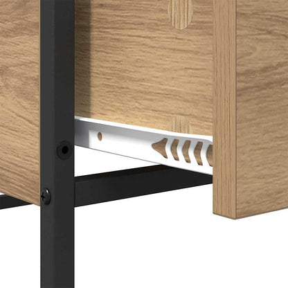vidaXL Couchtisch Artisan-Eiche 100 x 51 x 45 cm Holzwerkstoff