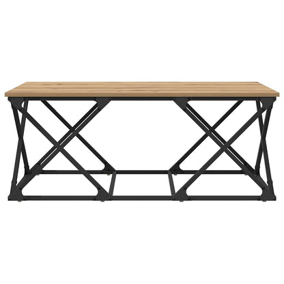 vidaXL Couchtisch Artisan-Eiche 100 x 49 x 40 cm Holzwerkstoff