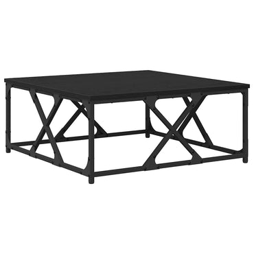 vidaXL Couchtisch Schwarz Eichen-Optik 70 x 70 x 30 cm Holzwerkstoff