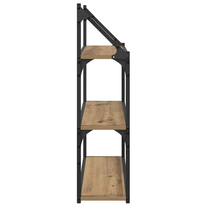 Wandregal Artisan-Eiche 60 x 21 x 78,5 cm Holzwerkstoff