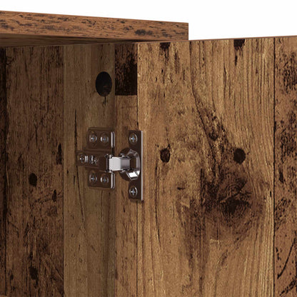 vidaXL Sideboard Altholz 70 x 30 x 80 cm Holzwerkstoff