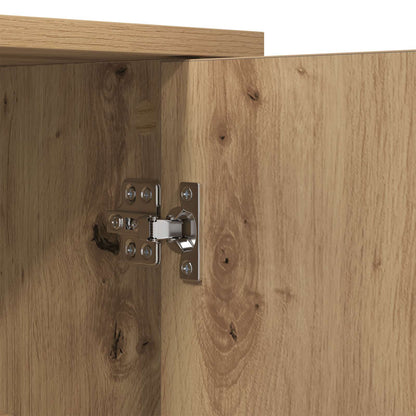 vidaXL Sideboard Artisan-Eiche 70 x 30 x 80 cm Holzwerkstoff