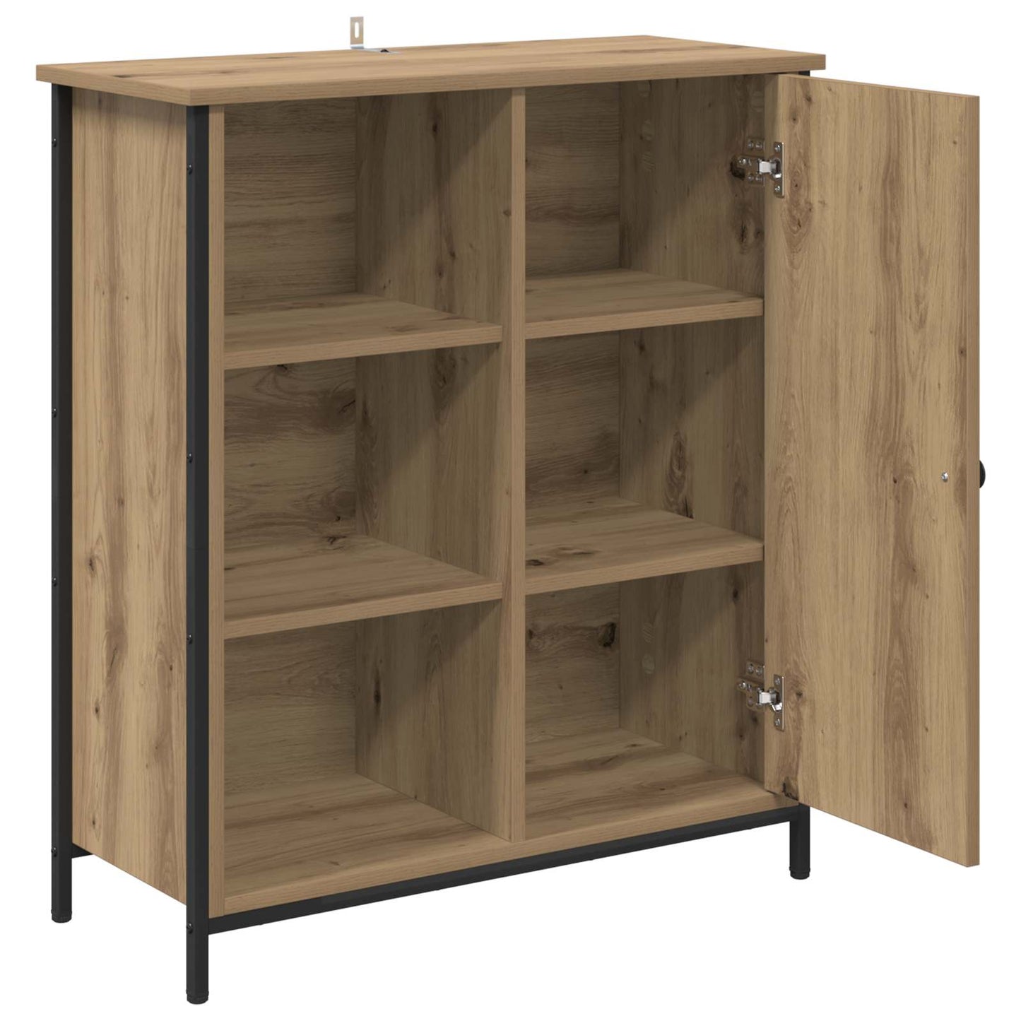 vidaXL Sideboard Artisan-Eiche 70 x 30 x 80 cm Holzwerkstoff