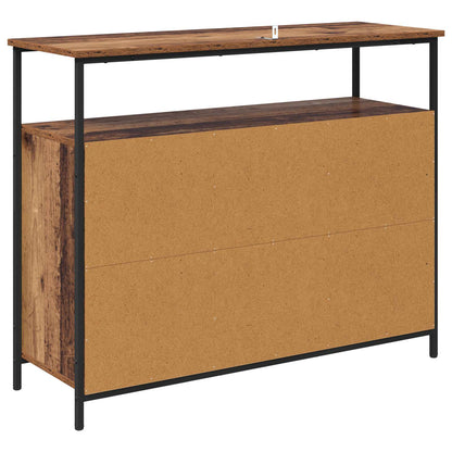 vidaXL Sideboard Altholz 100 x 35 x 80 cm Holzwerkstoff