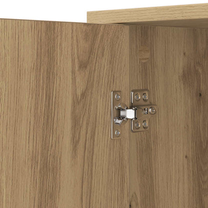 vidaXL Sideboard Artisan-Eiche 100 x 33 x 75 cm Holzwerkstoff