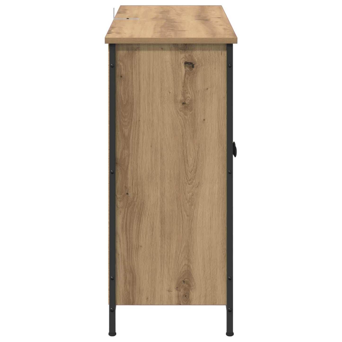 vidaXL Sideboard Artisan-Eiche 100 x 33 x 75 cm Holzwerkstoff