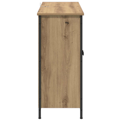 vidaXL Sideboard Artisan-Eiche 100 x 33 x 75 cm Holzwerkstoff